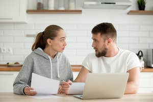 Couple Chatting