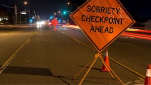 Sobriety Checkpoint Ahead